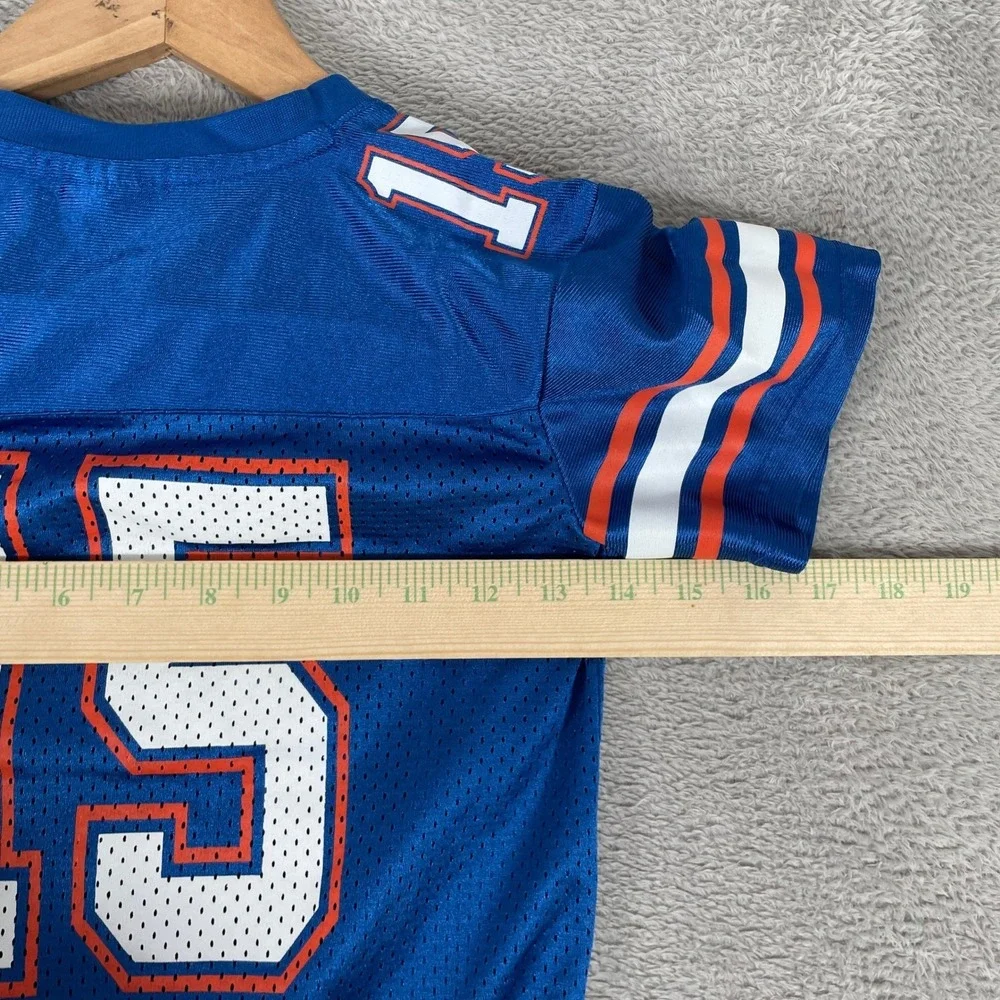 Florida Gators Football Jersey Kids Size 6 Blue Nike Tim Tebow NCAA Y2K